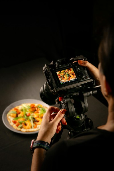 Professional food photography for branding and marketing